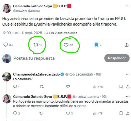 Alejandro Ayala (@alejandroasv7) on Twitter photo Saludos <a href="/marcorubio/">Marco Rubio</a> aqui hay uno que se burlo de Charlie Kirk, y que insito al odio un izquierdo pro Palestina y anti Israel <a href="/mxgxw_gamma/">Camarada Gato de Soya 🟨B.R.P.🟥</a> borro su publicacion pero logramos copiar lo que dijo antes de que lo eliminara. Saludos <a href="/marcorubio/">Marco Rubio</a> aqui hay uno que se burlo de Charlie Kirk, y que insito al odio un izquierdo pro Palestina y anti Israel <a href="/mxgxw_gamma/">Camarada Gato de Soya 🟨B.R.P.🟥</a> borro su publicacion pero logramos copiar lo que dijo antes de que lo eliminara.
