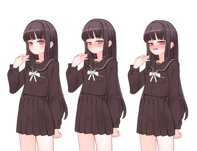 黒瀬さら先輩、小柄可憐黒髪ロングで自分が性の対象だと思われているとは思ってないのにいろいろセクハラされちゃってて、そんなにいろんな目に遭って、エロゲの主人公なのに「処女」っていうバランス感、改めて好きすぎる 