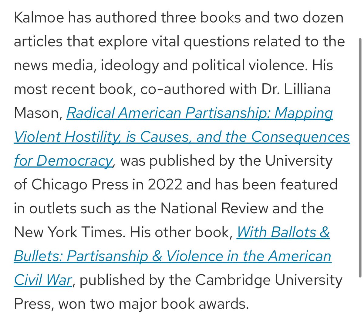 Robin_Vos_Stan's tweet image. Wisconsin taxpayers pay Nathan’s salary as a professor at UW-Madison. Yet he seems very keen on letting his Bluesky followers know Charlie was aligned with white supremacy and the Fuhrer. 

He even wrote books about political violence yet can’t bring himself to condemn it.