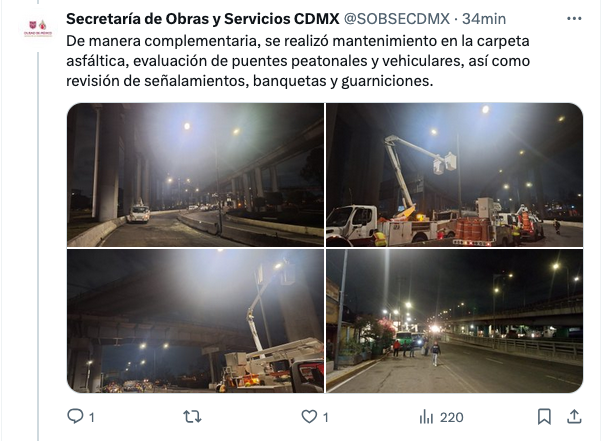 1. Desde que vi uno de los videos de la pipa que explotó ayer en Iztapalapa, me quedó claro que esta no iba a exceso de velocidad.
¿Por qué se volteó? Lo más probable es que hubiera sido por los baches, y eso hace responsable al gobierno de Clara Brugada.