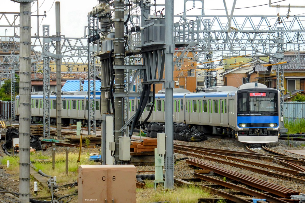Rail_Channel's tweet photo. 2025.9.12 #61607F 津覇入場。昨日出場試運転を行った61607Fが5両化改造のため津覇へ。現時点で #60000系 5編成が営業から離脱中(01F 02F 03F 05F 07F)
#10030型 #11631F #野田線 #アーバンパークライン https://t.co/hj8w4Qcqvp