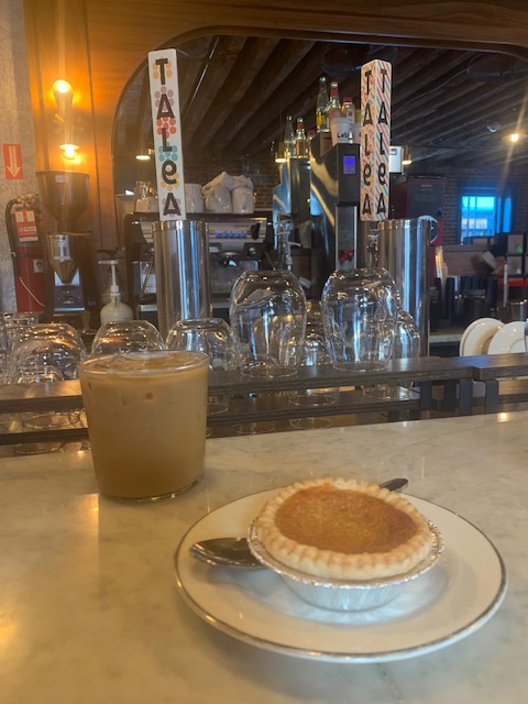 Today’s work view (not bad!) Plus today’s work treat: a salted honey mini-pie that sounded too deliciously odd to pass up.

And what pray tell is today’s work?? A secret project I’m dreaming up. 

There’s nothing quite like starting at page 1👩‍💻

#amwriting #NYC #WritingCommunity