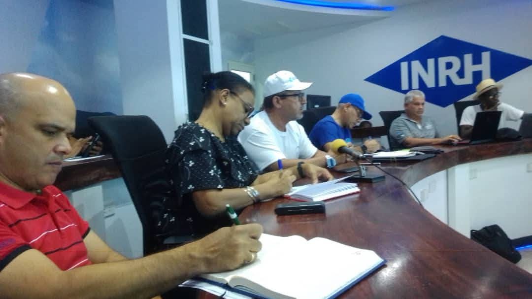 MisaelSNTC's tweet photo. En #SubgrupodeAgua evaluó recuperación de los abasto de agua tras la afectación del Sistema Eléctrico Nacional.
✅El 57.4% de la población cuenta con el servicio de agua. ✅El 47.7% de equipos de bombeo se encuentran trabajando.
#CubaVencerá https://t.co/dwfn17Lnsc