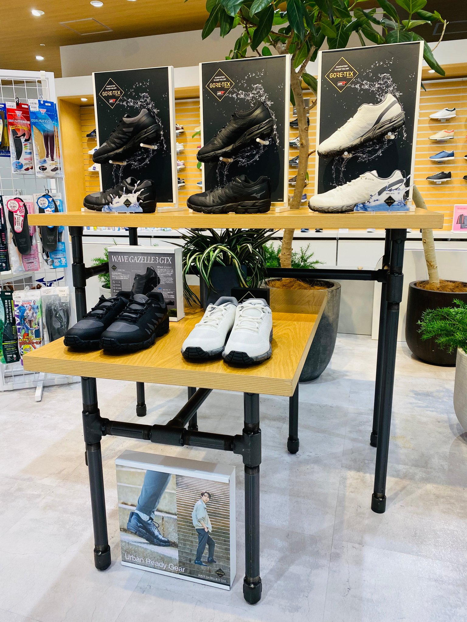 Amazon | [ミズノ] ウォーキングシューズ ウエーブガゼル 2 ゴアテック