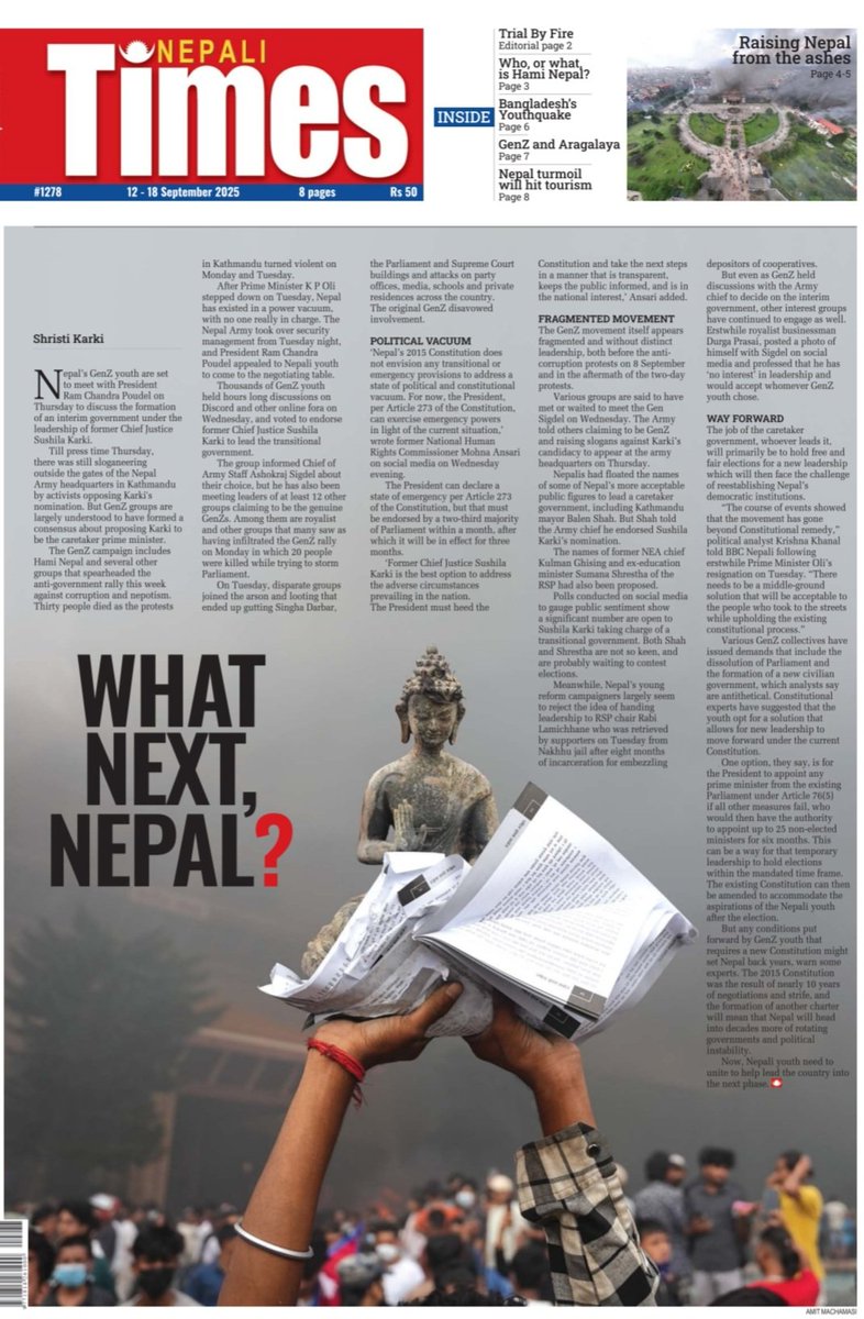 Nepali Times tweet media