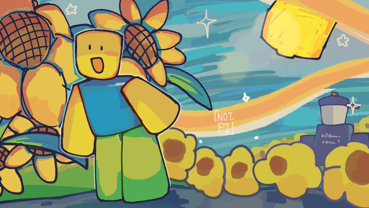 apie_4api's tweet image. bright like sunflowers~
#guest #noob #guestnoob #noobguest #roblox #art