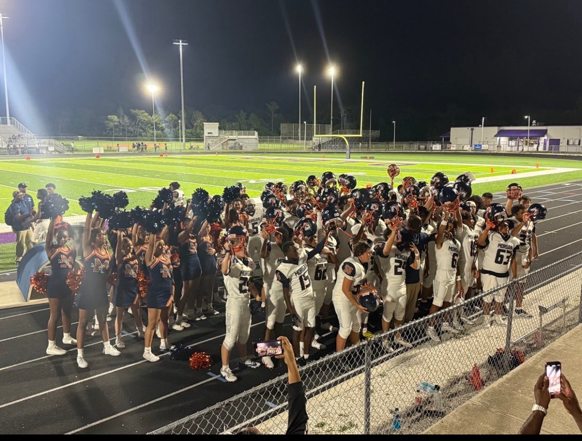I didn’t get a chance to punt tonight but we got the win against Spoto HS and are now 3-0 on the season.