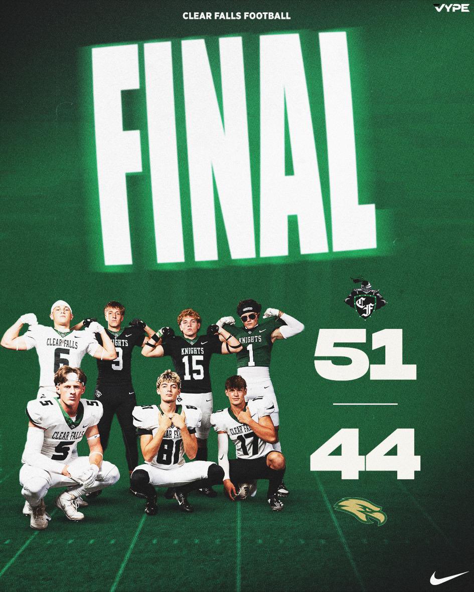 Clear Falls Football (@clearfallsfb) on Twitter photo 