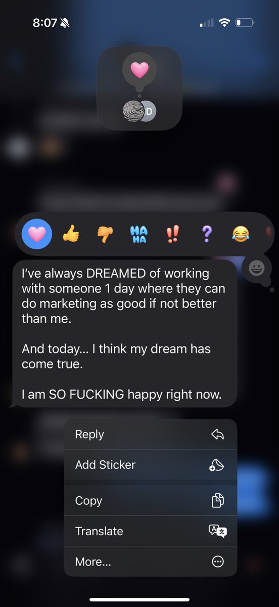 you know you are doing something right when the cofounder of a $50m company says this 🫶