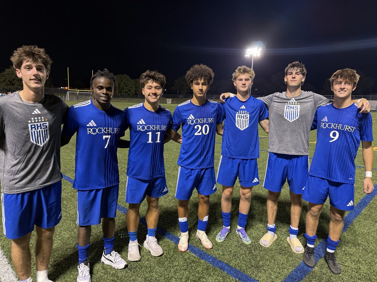 ROCK 5-1 victory over Blue Valley Southwest! Goals from Welongo (2), Gary, Ford, &amp; Hollenbeck. Assists from Gary, Welongo, Cal Schieffer, TJ Schieffer, &amp; Poynter. ROCK improves to 5-0 and plays SME Saturday Noon @ SMDAC for the tournament championship! #ROCKSTATE #BROTHERHOOD