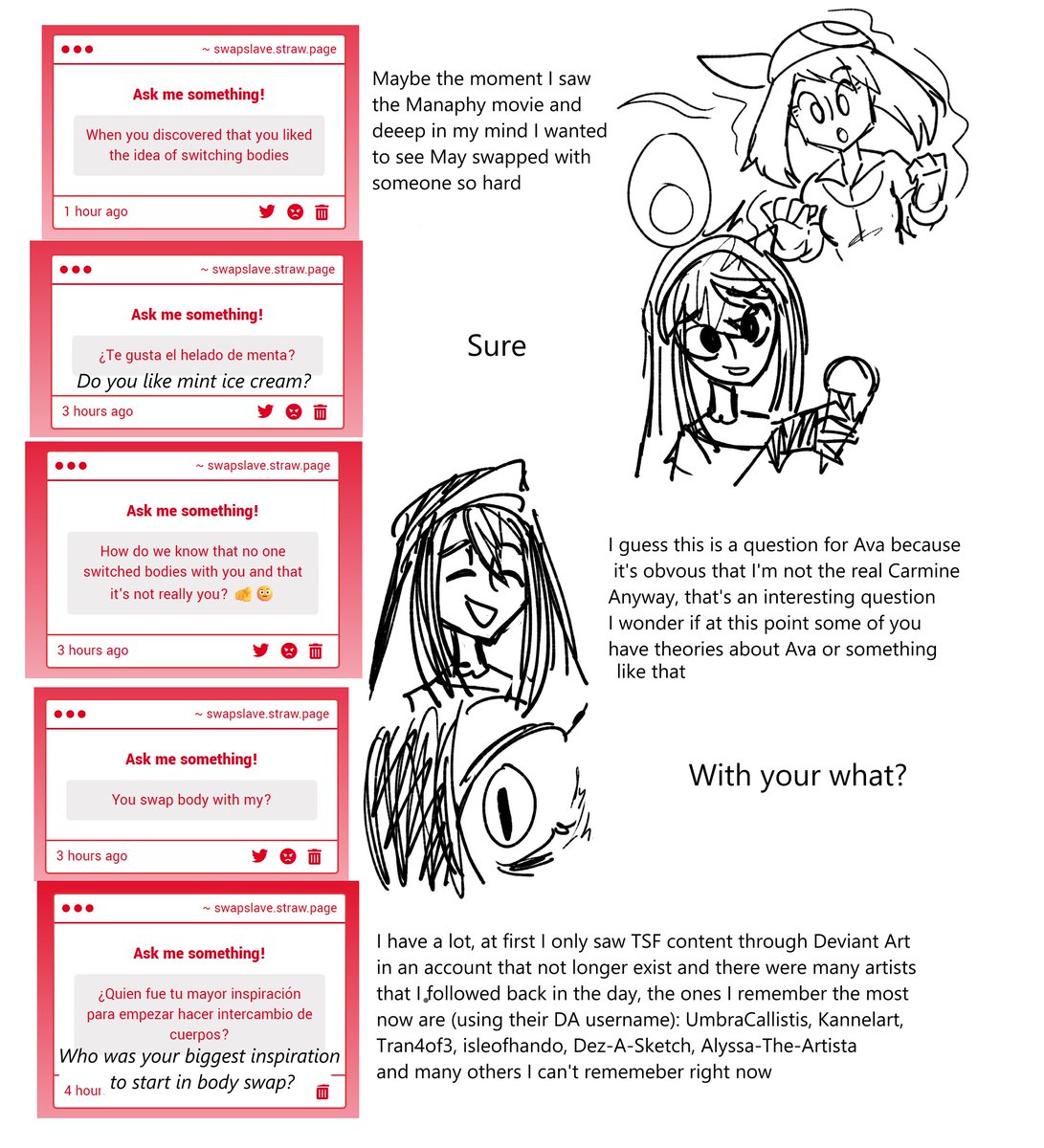 More questions from followers!