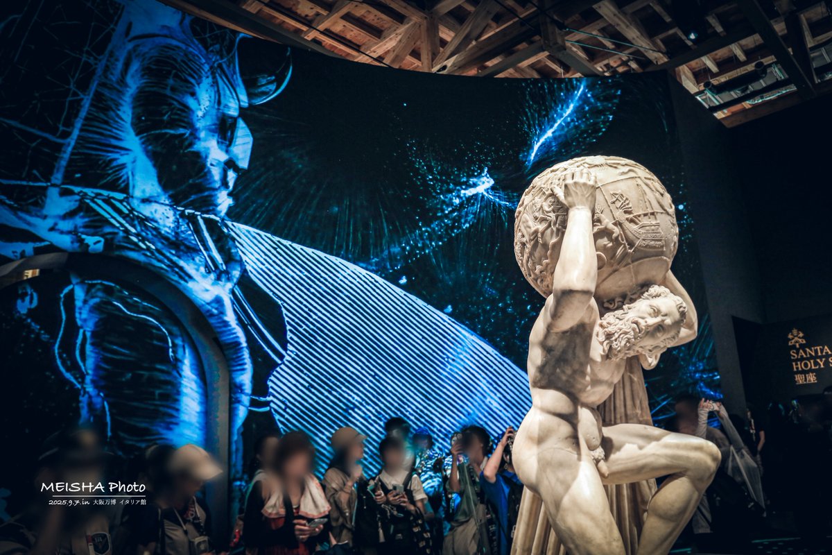29reye's tweet image. 2025万博  イタリアパビリオン🇮🇹

未知を夢見た者達の想像力とロマンを感じる

#EXPO2025 
#イタリア館
