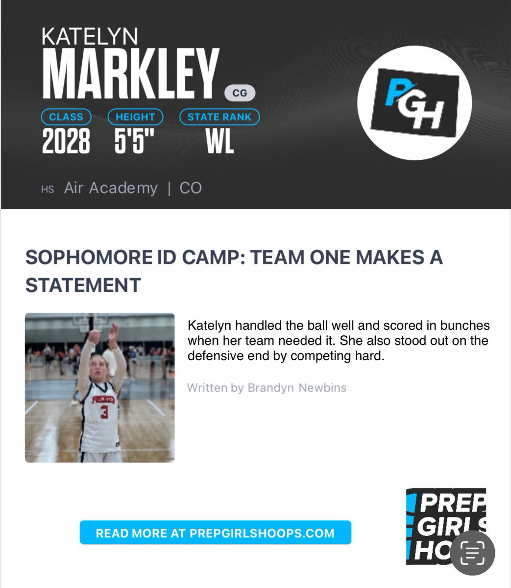 Had so much fun at the Sophomore Showcase on Sunday! Thanks <a href="/bnewbins4/">Brandyn</a> for the kind words. Looking forward to this season! <a href="/ColoradoPremier/">Colorado Premier</a> <a href="/girlsbballco/">GIRLS BASKETBALL COLORADO</a> <a href="/PGHColorado/">Prep Girls Hoops Colorado</a> <a href="/Uprise_Hoops/">Uprise Hoops</a> <a href="/hoopstracker/">Hoopstracker</a> <a href="/COHoops5280/">Colorado Hoops</a> <a href="/JrAllStarCO/">Colorado Jr. All-Star GBB</a> <a href="/JrAllStarBB/">Jr. All-Star Girls Basketball</a> <a href="/coach_jtd/">coach_jtd</a>