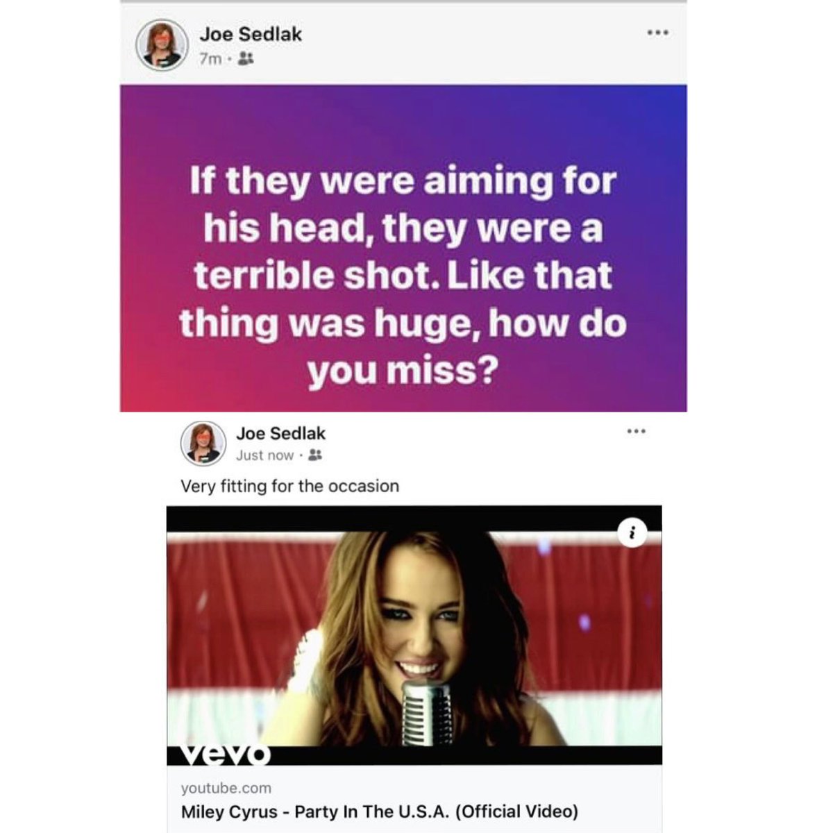 Folks, this JOE SEDLAK, he is a Las Vegas special education teacher who is celebrating the death of Charlie Kirk. Is this who you want teaching your children? 
<a href="/ClarkCountySch/">CCSD</a>