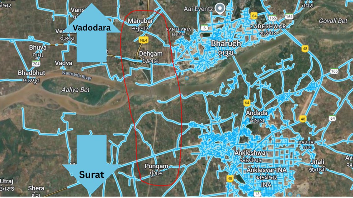 Pungam – Bharuch stretch of Delhi – Mumbai Expressway Unofficially Opens for Vehicles Again