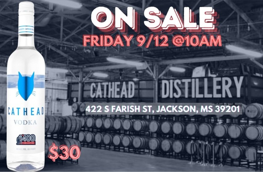 Tiger Nation, the wait is over! The Cathead/KC-1400 Collective Special Edition bottle is available for purchase at 10am Friday morning! No online availability at this time. Must purchase at the distillery. Go Tigers! #THEEiLove

Join the KC-1400 Collective
kc1400collective.com