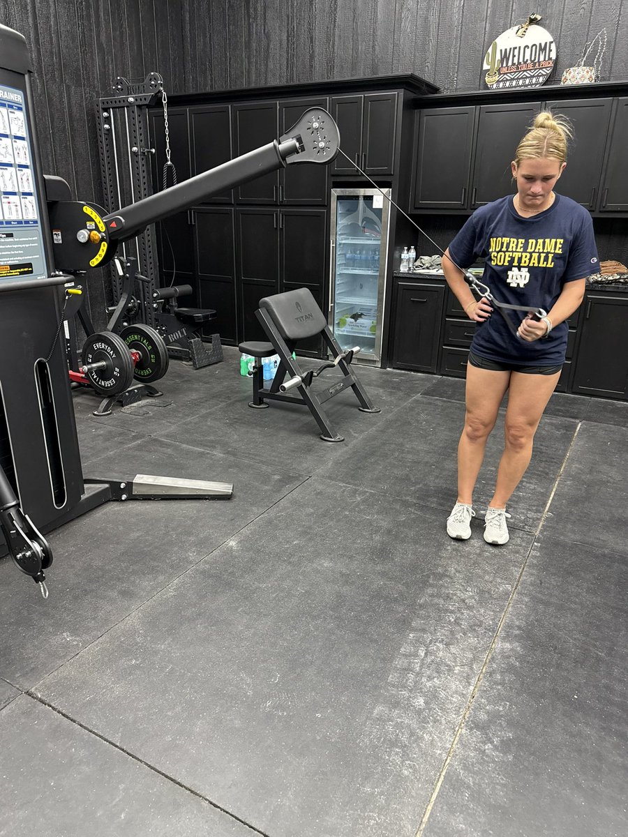 Got after it in the gym today! Focused on upper body strength with a mix of cable work, overhead tricep extensions, and preacher curls. Staying consistent and putting in the work — one rep at a time! 🏋️‍♀️🔥 #GymDay #StrengthTraining #HardWorkPaysOff #SoftballPitcher <a href="/MaxPreps/">MaxPreps</a>