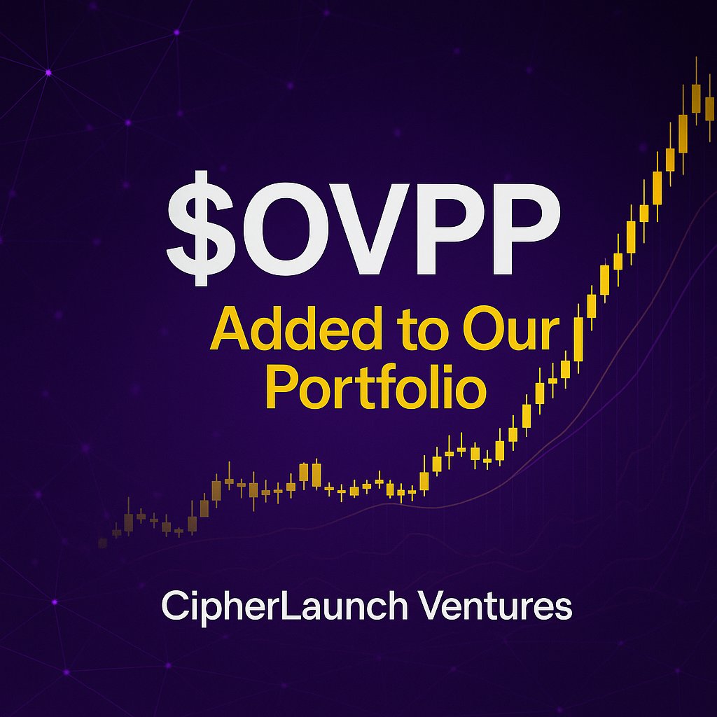 cipher_launch's tweet image. We are pleased to share that CipherLaunch Ventures has initiated a strategic acquisition of OpenVPP [$OVPP]. @OpenVPP 

After closely monitoring their progress and conducting a thorough due diligence process, we have identified OpenVPP as a project with strong fundamentals and…