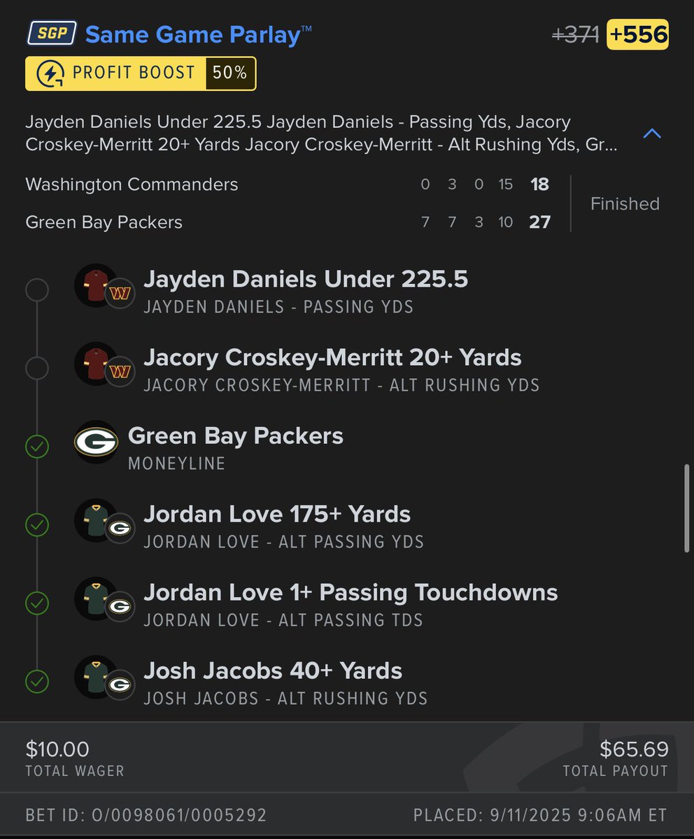 Aczarbaugh's tweet image. Matthew golden and Croskey Merritt can suck a fat one. So many damn 1 leg misses to start the season this year 🙄so many pathetic stat lines from starters