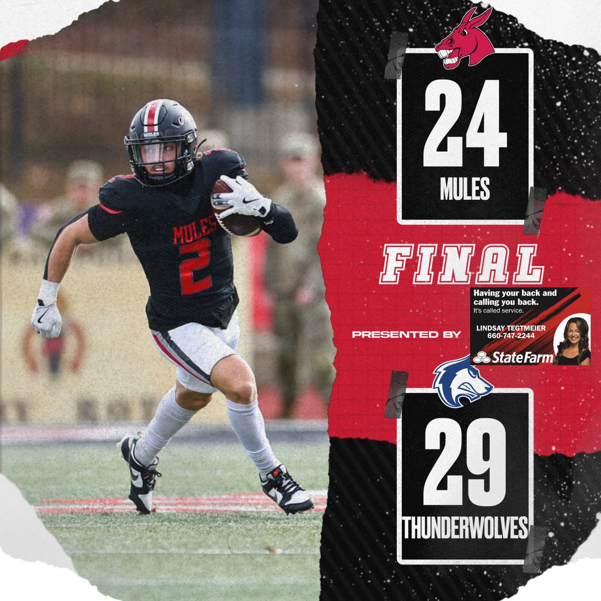 Mules Football tweet media