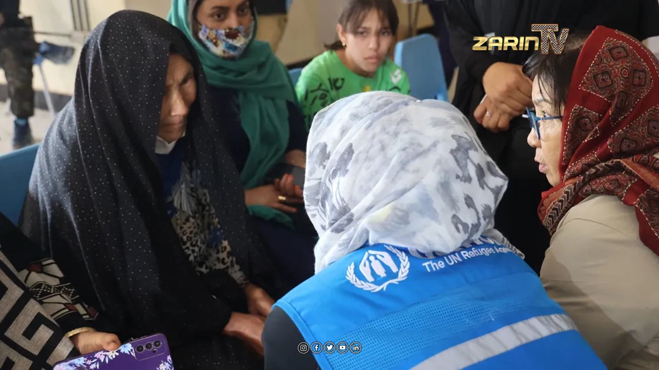 گروه طالبان مانع کار زنان در مناطق زلزله زده شد