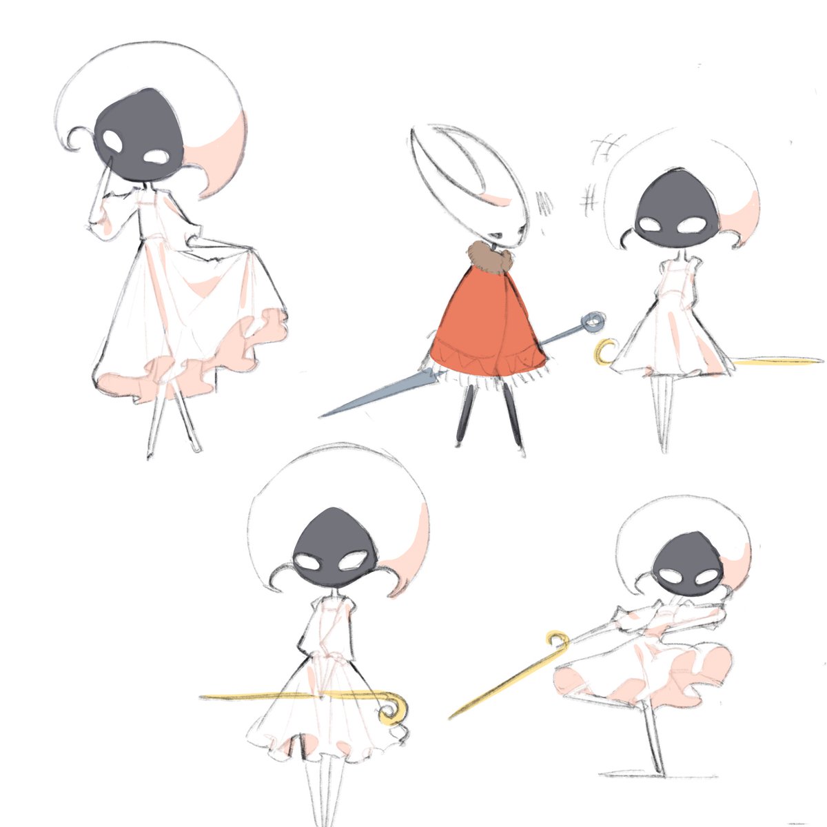 #hollowkinghtsilksong 
레이스는 뭔가 드레스를 입혀주고 싶음