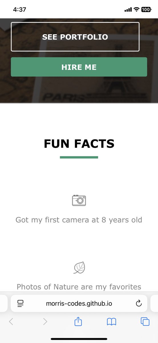 Grinding late into the night shift at work.
Pushing through HTML &amp; CSS, fixing mobile responsiveness &amp; making improvements.

It’s tough, but growth lives here.

If you're just starting out here: keep showing up, no matter how hard.

#HTML #CSS #Portfolio #WebDev #CodeNewbie