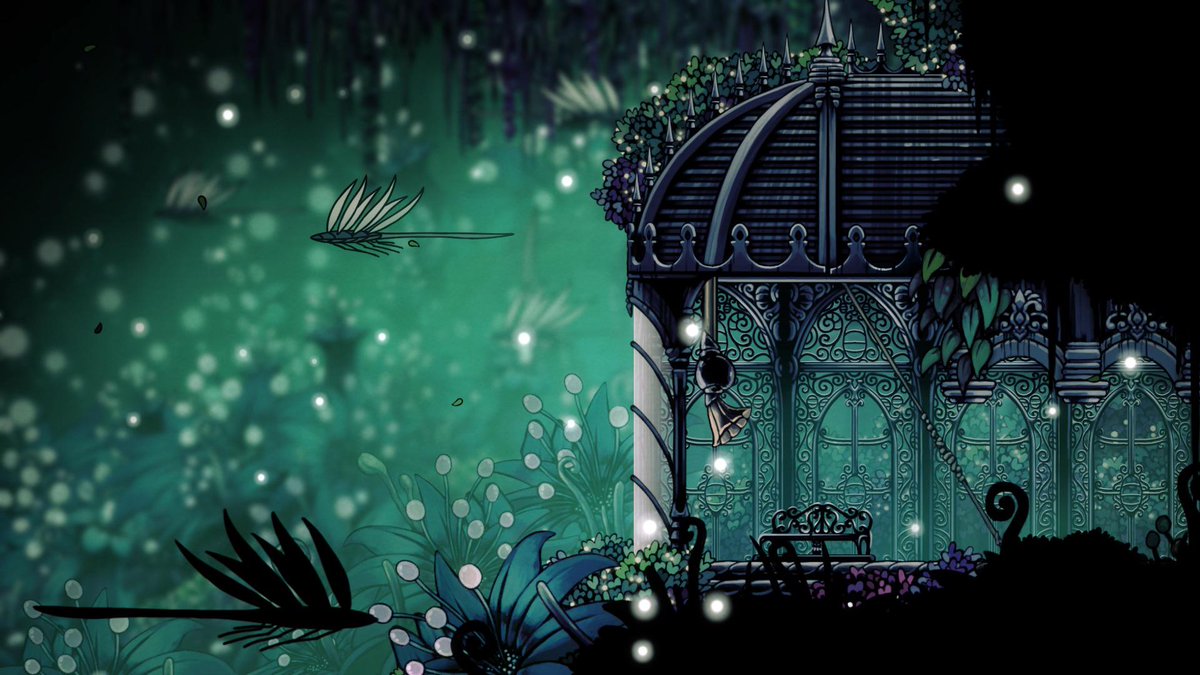 Jaamjamis's tweet photo. Can we talk about how silksong has much less colorful areas? Im loving the game, but everything feels so muted all the time, im depressed walking through the map. #Silksong #hollowknight https://t.co/UT9DqJi289