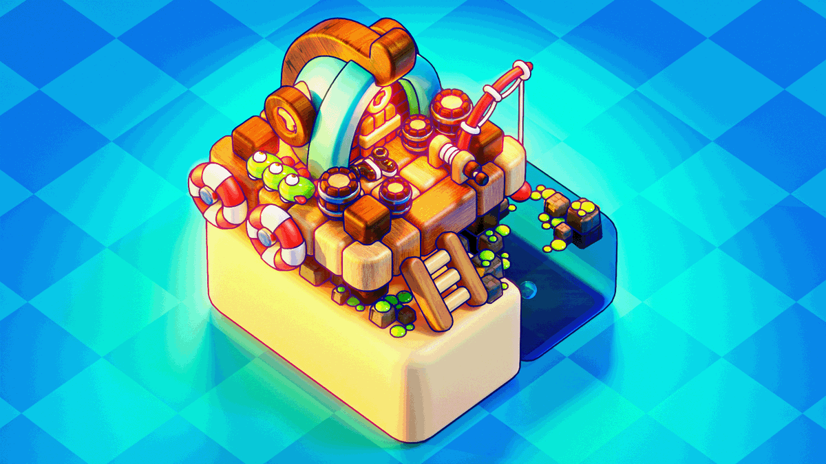 Doodlephile's tweet photo. I made a cute Fisherman House isometric illustration in Blender.🎥 The full process is now on my YouTube channel — link in bio! https://t.co/hftmbdugaZ