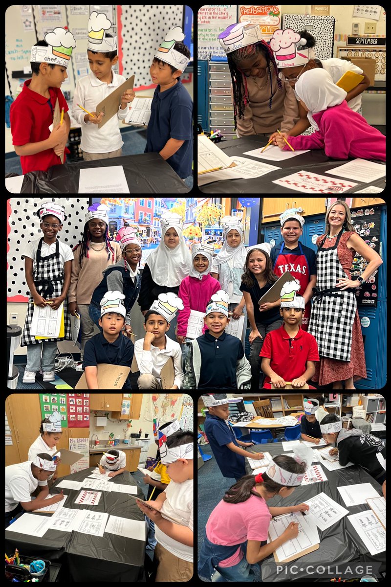 Seminary Hills Park Elementary (@seminaryhillsfw) on Twitter photo 🍴👩🍳 Welcome to SHP Café! 👨🍳🍴
Our 4th grade chefs served up something special, a Personal Narrative Taste Test! 
Students put on their chef hats, sampled other’s writing, and shared feedback on the ingredients that make a story flavorful, with details, voice, and creativity 🍴👩🍳 Welcome to SHP Café! 👨🍳🍴
Our 4th grade chefs served up something special, a Personal Narrative Taste Test! 
Students put on their chef hats, sampled other’s writing, and shared feedback on the ingredients that make a story flavorful, with details, voice, and creativity
