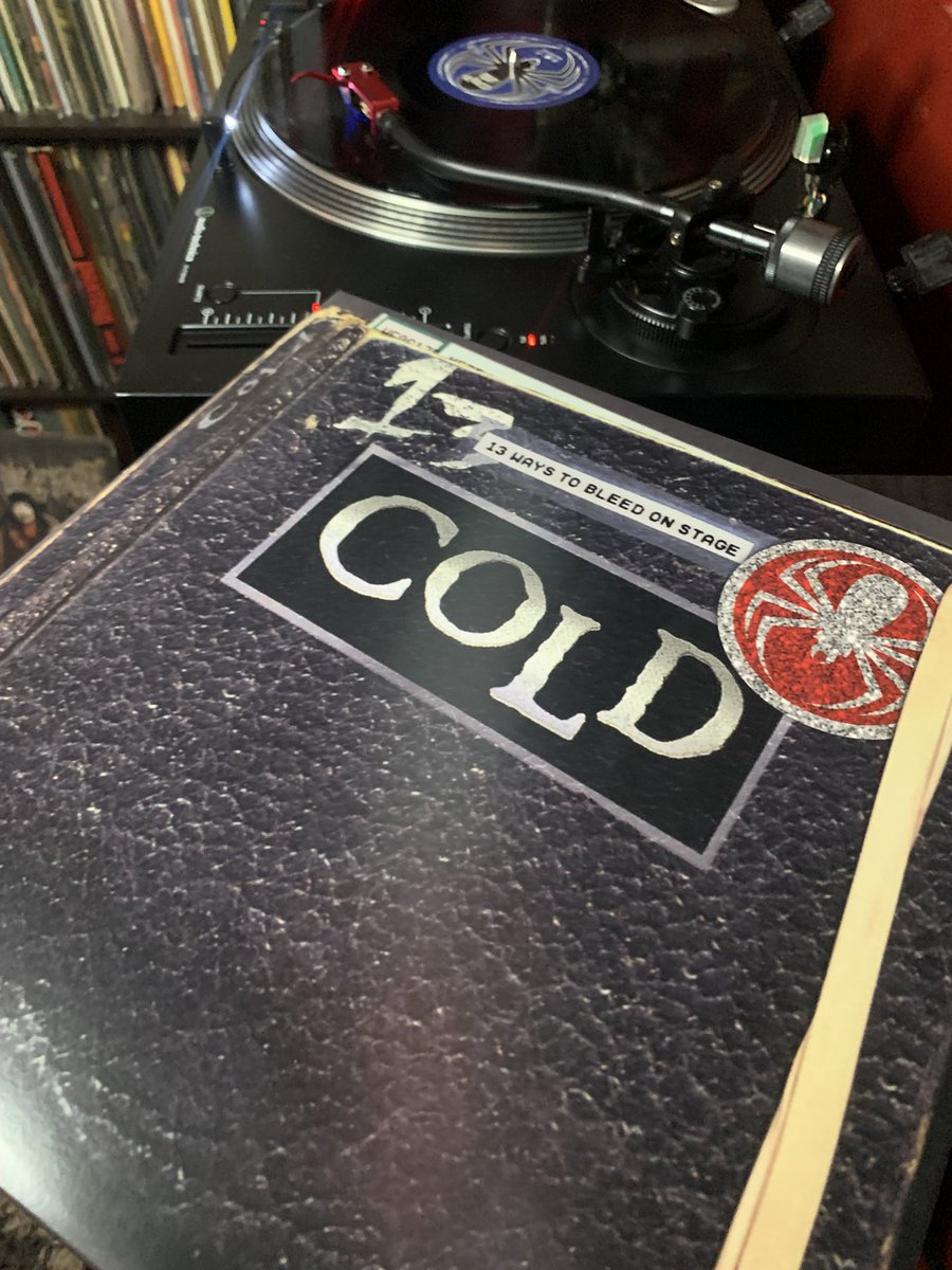 September 12th 2000, <a href="/Cold/">COLD</a> releases their sophomore album “13 Ways to Bleed on Stage” 
#cold #AlbumAnniversary #vinyl #vinylcollector #vinylcollection #vinyladdict