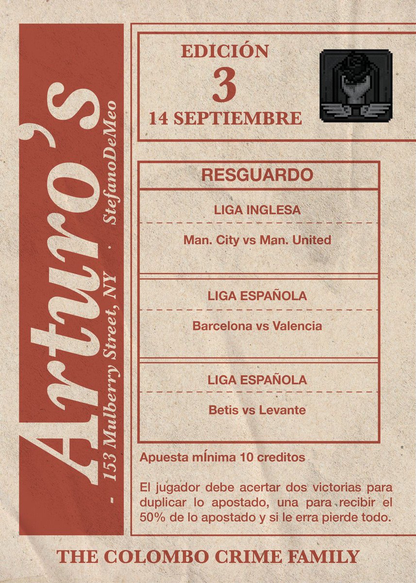 DeMeo Crew te invita a jugar y probar tu suerte, ¿Qué esperas? 

For further information, please contact authorized personnel.