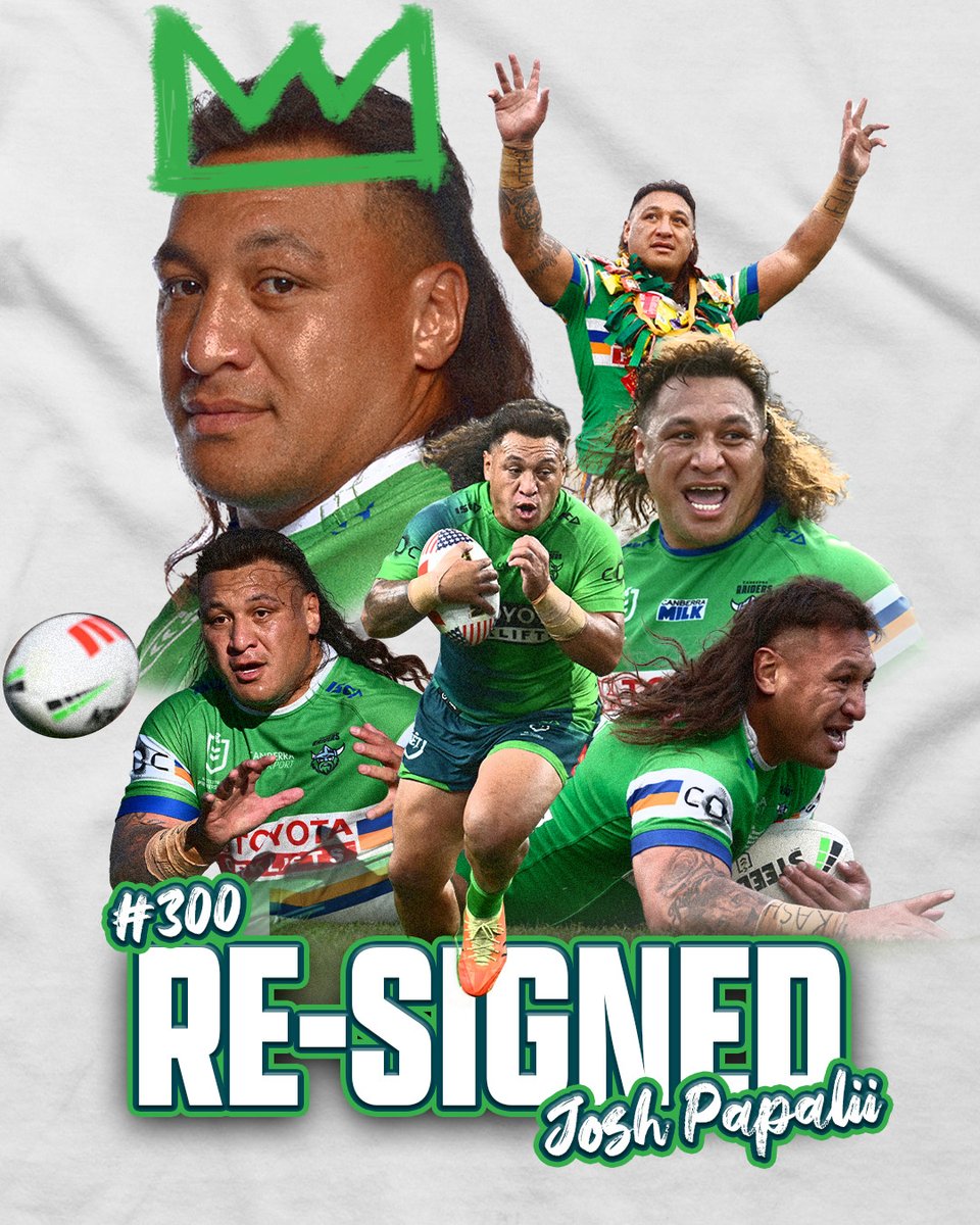 One More Year!

Big Papa re-signs for 2026 💚

MORE: bit.ly/4nlv8bg

#WeAreRaiders