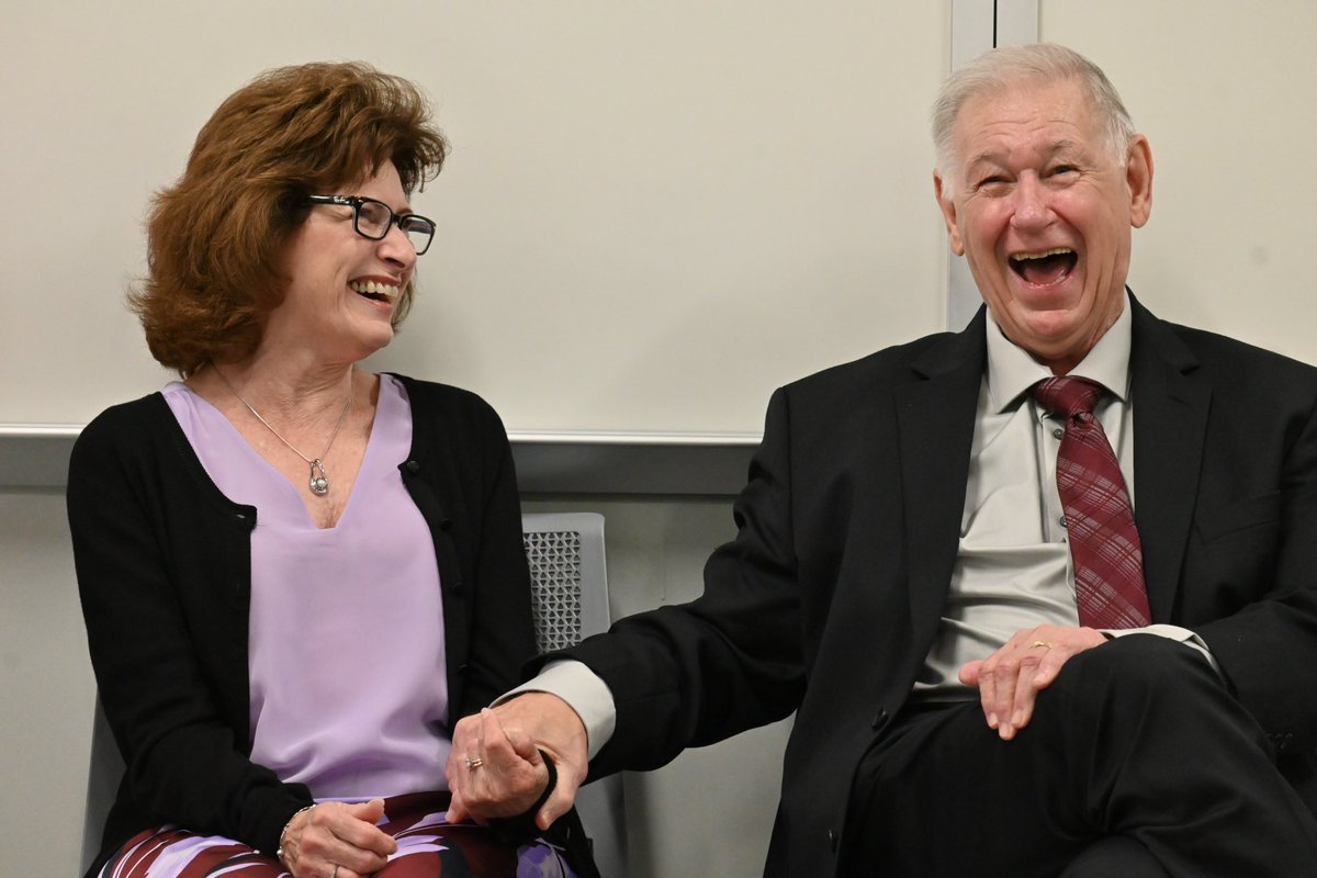 Nmpatters's tweet photo. Incredibly grateful to Lew and Linda Myers for their generosity and love for Chattanooga State. The Lew &amp; Linda Myers Technology Wing and endowed scholarship will inspire and open doors for future generations of engineering and technology students. https://t.co/uzSkTKJUZs
