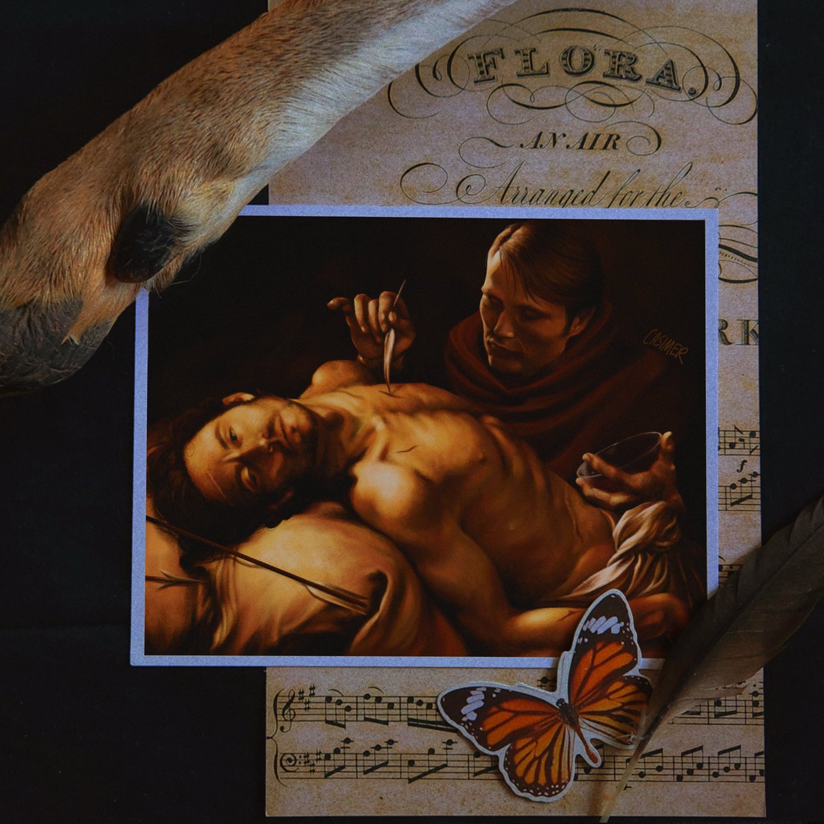 Of course along with all of my Hannibal prints!

etsy.com/shop/Casmortal