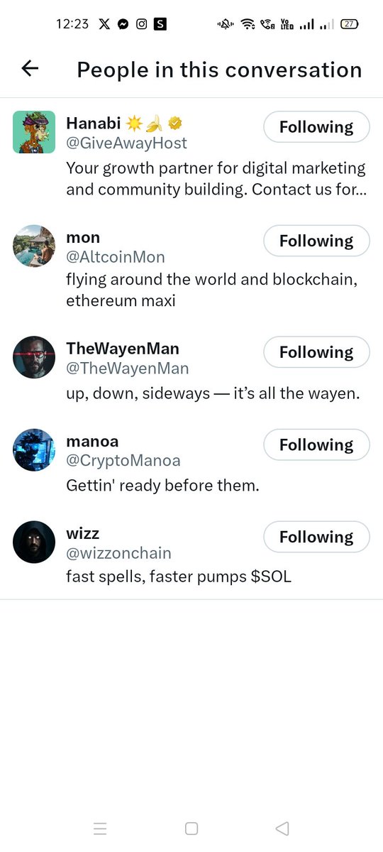 cjtg27's tweet photo. @GiveAwayHost @CryptoManoa @wizzonchain @AltcoinMon @TheWayenMan https://t.co/JehZHD0giM