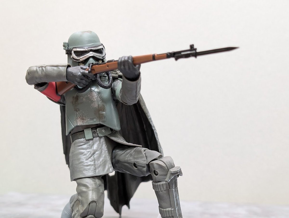 M4A3105's tweet photo. 【模型日記 2025/09/12】
TOMYTEC 迷你武裝 1/12 Kar98k栓式步槍
#リトルアーモリーを装備
#LittleArmory
#starwarsblackseries
#武装神姫 https://t.co/C77hyZPX8x