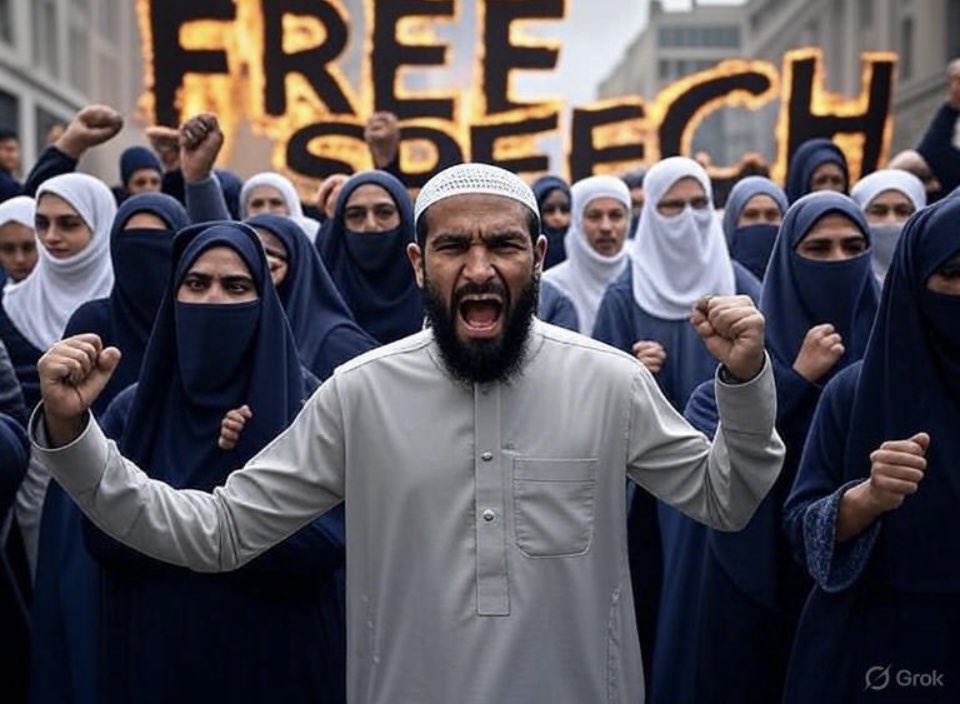 The Australian Government’s “Islamophobia” Report just dropped.

Lawful speech is about to be surveilled, tracked, and punished… all under the banner of “tolerance.”

CENSORSHIP is here.

While Muslims wave terrorist flags, threaten us, abuse us &amp; harm us, our Government’s focus