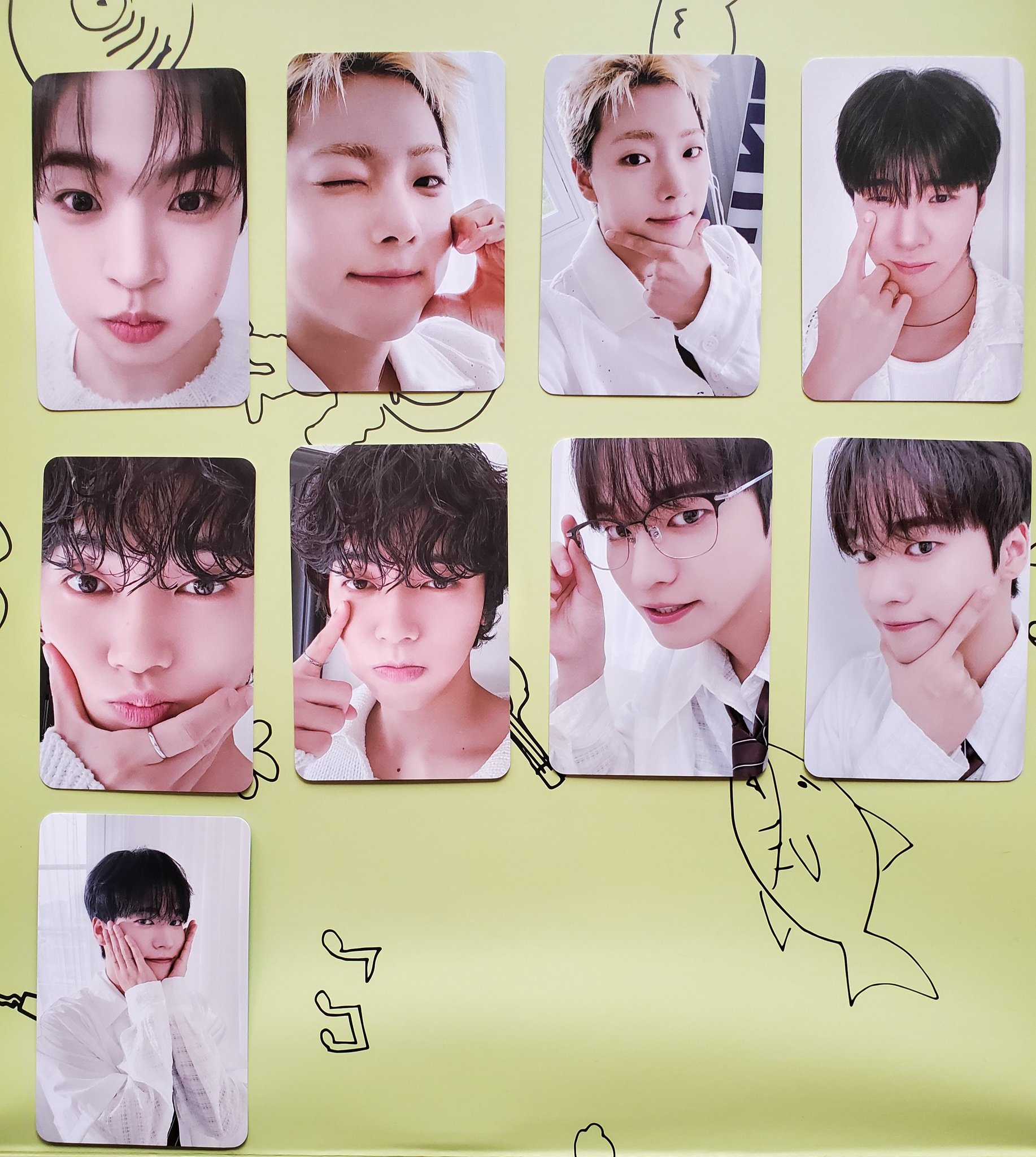 ONF オネノプ　ヒョジン　特典トレカ ONF オネノプ HYOJIN トレカ 10枚セット - メルカリ