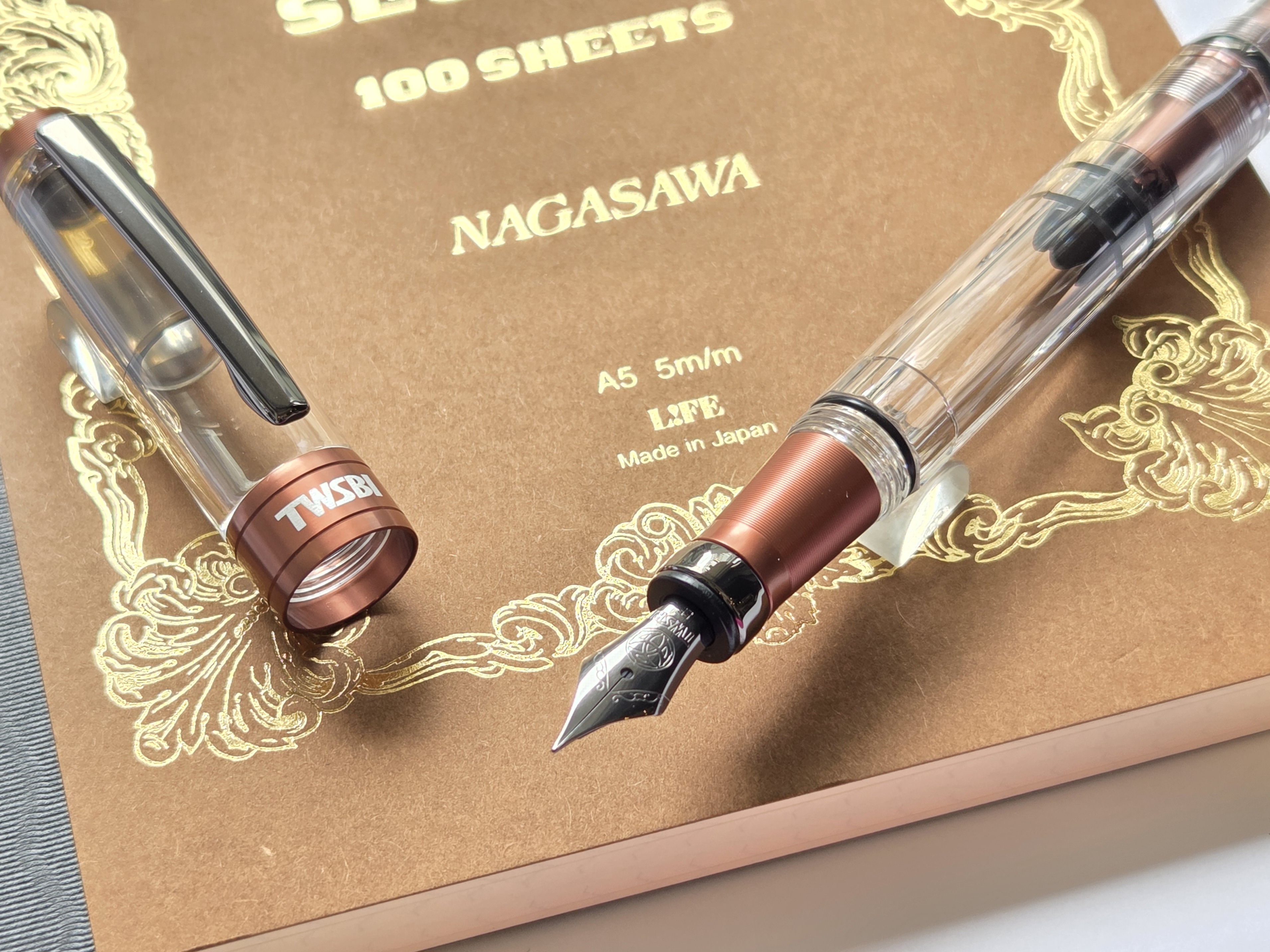 駿河湾春century2025 文具館コバヤシ 字幅EF オリジナル万年筆駿河湾春