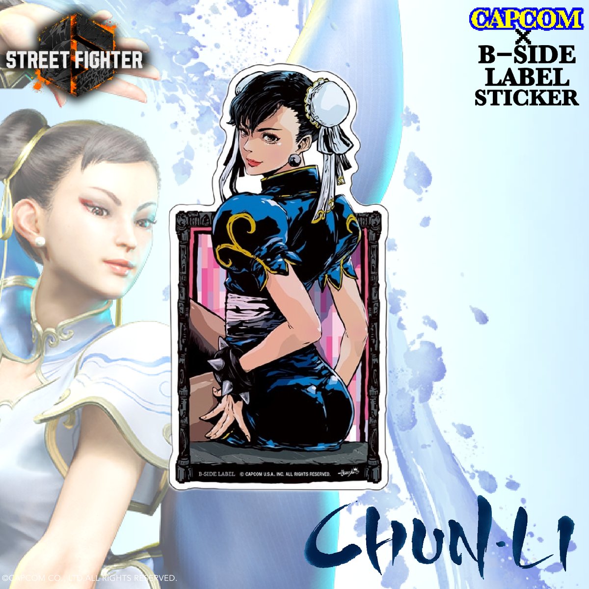 ストリートファイター6』グッズをご紹介！ □CAPCOM×B-SIDE LABEL