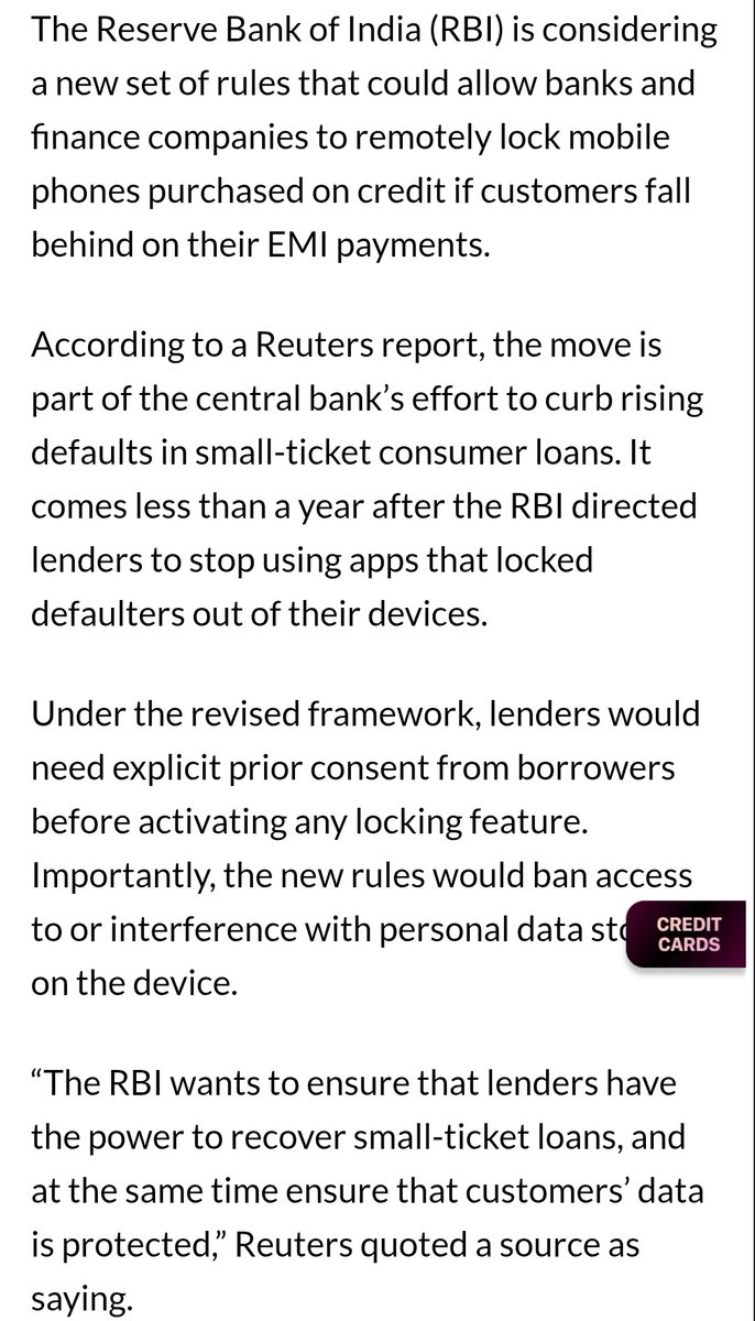 RohitMishra2024's tweet photo. 🚨⚠️Modi will enable RBI to pass orders that money lenders can disable smartphones remotely for any missed payments. Say goodbye to your data privacy. New World Order!!

#CharlieKirkshot #explosion #AIart https://t.co/L8emL0fEvE