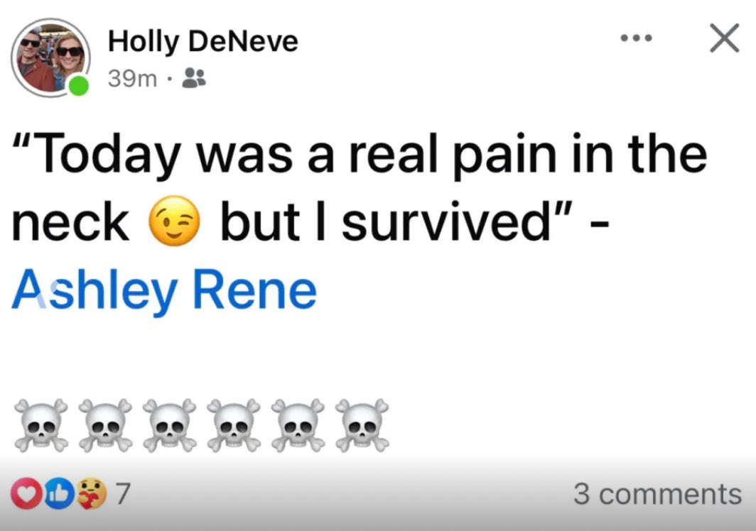 KColbertReport's tweet image. INDIANA

SOUTH BEND — REAL News Michiana has confirmed through multiple sources the identity of a woman who took to social media to make light of (and appear to celebrate) the Assassination of conservative icon Charlie Kirk. 

RNM can now confirm the woman as Holly DeNeve, a…
