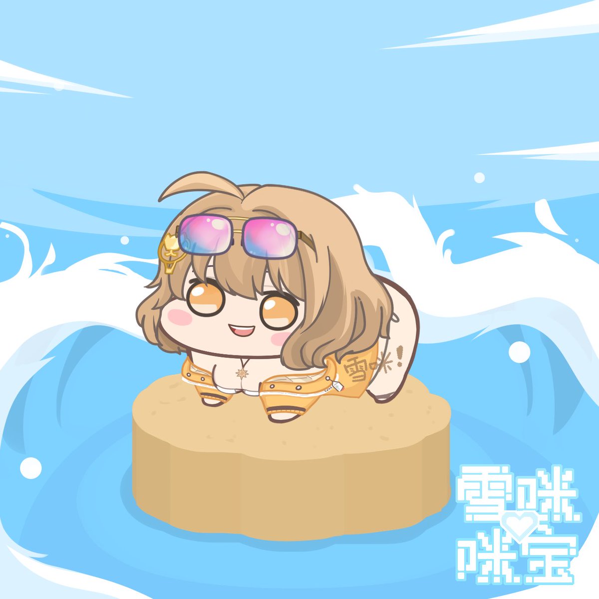 Doro饅頭系列⭐️1️⃣4️⃣❗️:泳裝阿妮斯
#NIKKEfanart #Nikke #勝利の女神 #니케 #ニケ #Anis  #GoddessofVictoryNIKKE #ニケラジ #Doro