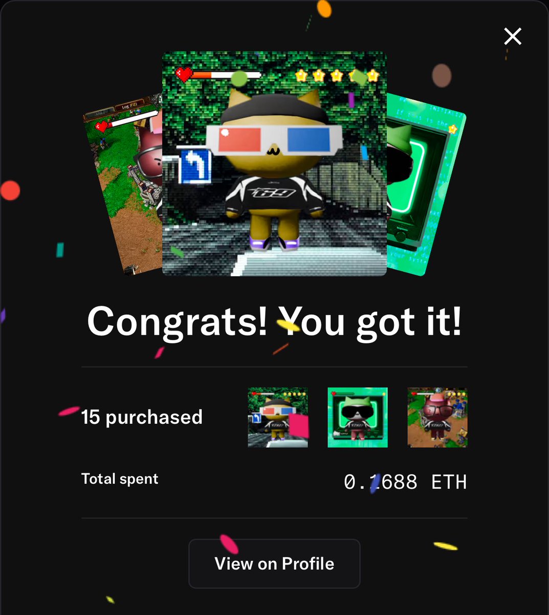 wooopppsssiieeee 

Added another 15 to my bag 

UwU69 on <a href="/AbstractChain/">Abstract</a>