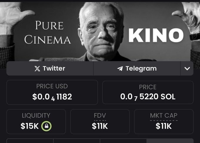 Karioklope's tweet photo. 🔥 #CINEMA went from just 11k ➝ 141k MCAP
💎 That’s a massive x12 run 📈
Turning small calls into blockbuster profits 🚀🍿👇
📥 DM TO JOIN MY PRIVATE TG 💰 
#CINEMA #Crypto #Profit #Gains #MCAP #CryptoCalls #Moonshot #x12 #WinningMoves #PrivateTG https://t.co/nGG3wBsly5