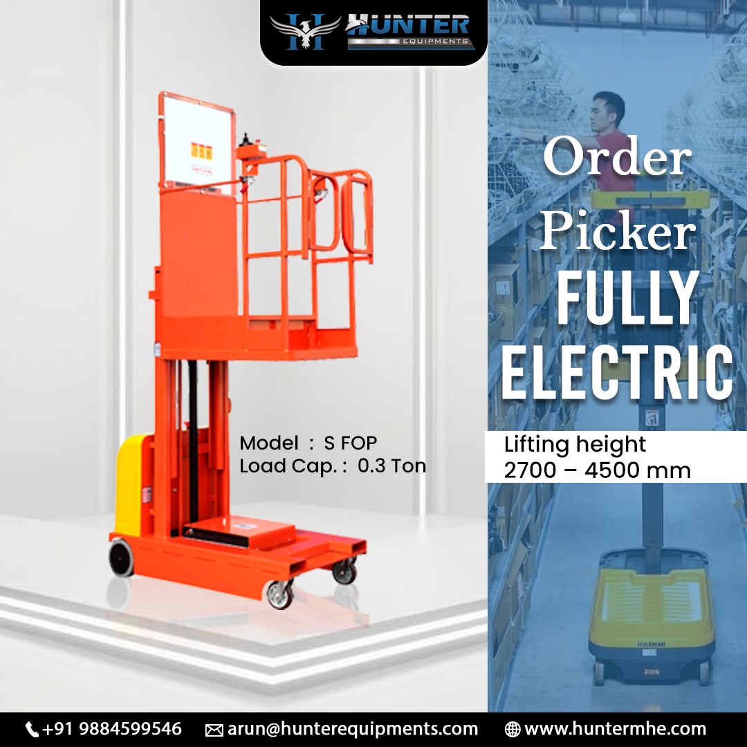 hunterequi66702's tweet image. ⚡ Lift smarter, safer, faster! The Fully Electric Order Picker by Hunter Equipments handles up to 0.3 Ton with a height of 2700–4500 mm. 🚀

📱 Phone: +91 9884599546
📧 Email: arun@hunterequipments.com
🌐 Website: huntermhe.com/fully-electric…

#OrderPicker #MaterialHandling
