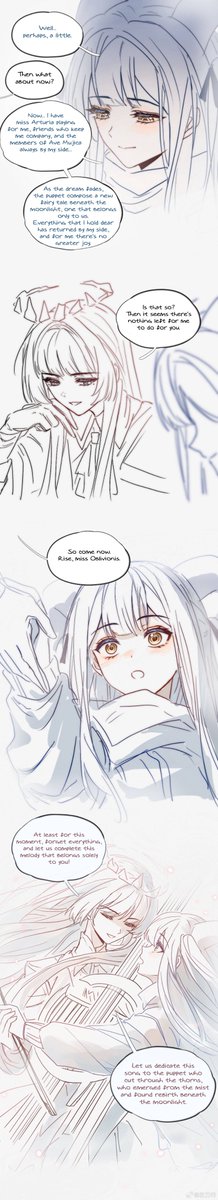 "Rebirth beneath the Moonlight"
Artist: 左刀行 / TessiZdx
From CN -> EN
Original post: weibo.com/6982432098/Q3a…
#明日方舟 #BanGDream #AveMujica