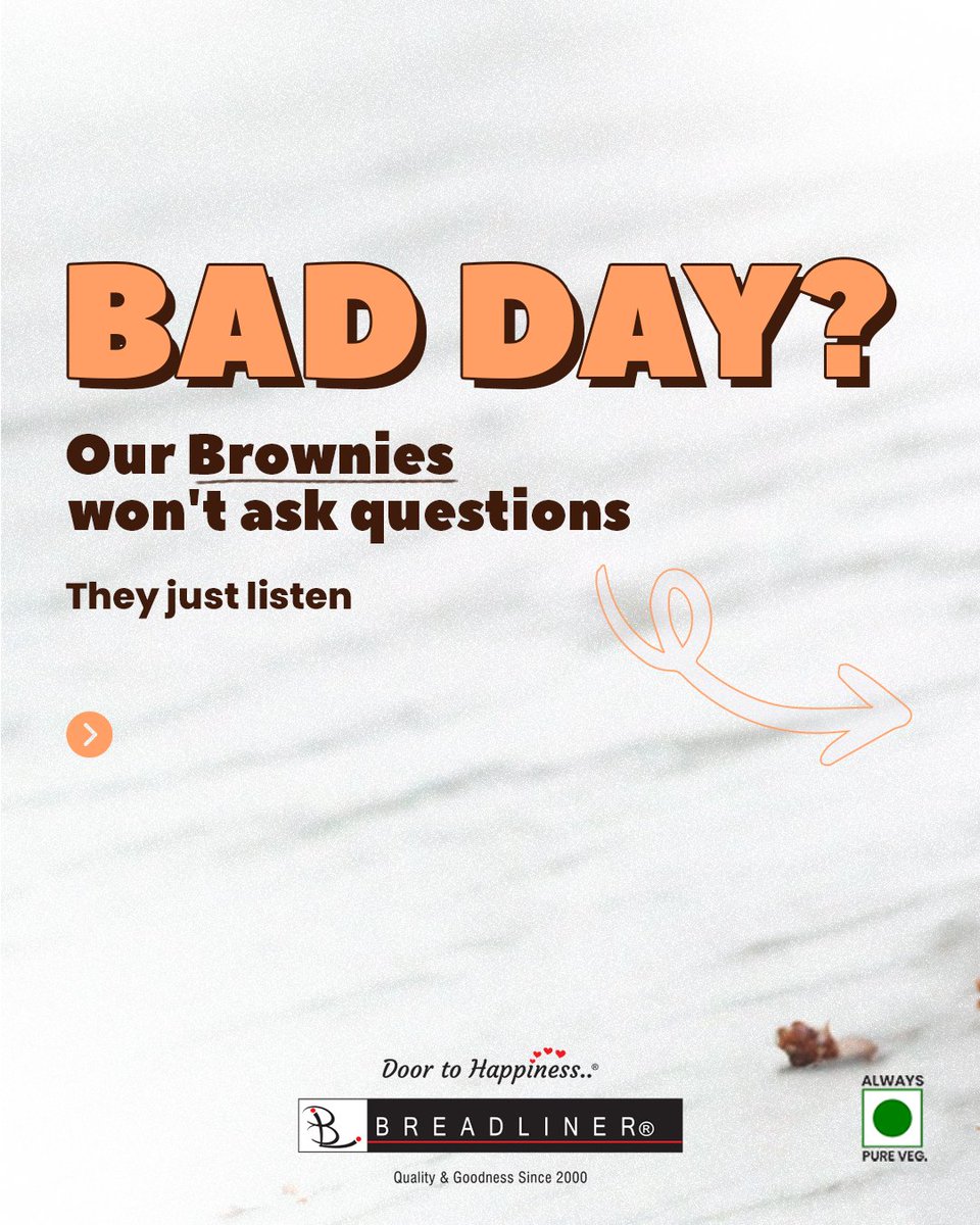 Breadliner1's tweet image. Good Day or Bad Day!
Brownies can never disappoint.

#Breadliner #bakeryofindia #BakedWithLove #brownies #goodvibes #browniepoints  #dessertlover #moodbooster #foodie #yum #surat #suratcity