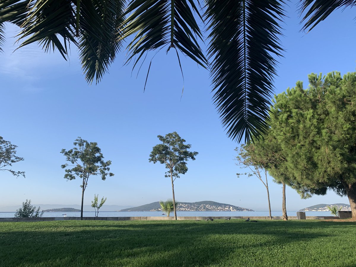 -evet uzun zaman oldu sabah sabah görüşmeyeli